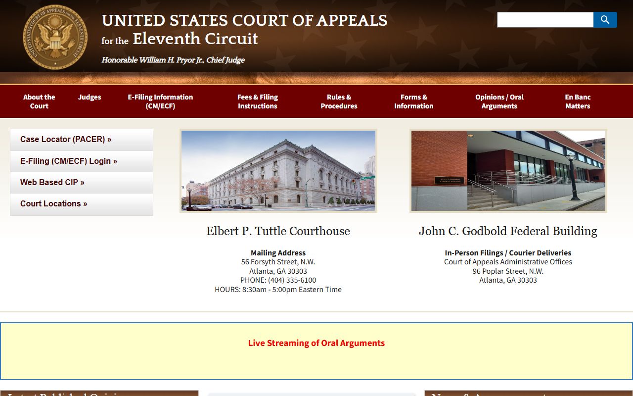 Banks County Superior Court federal Eleventh Circuit appeals source
